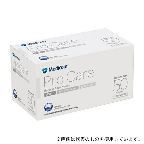 ARメディコム・インク・アジアリミテッド(メディコムジャパン) JMK211683 プロケア イヤーループマスク 50枚入