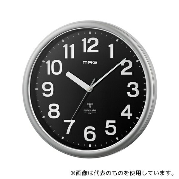 ノア精密 W-781 SM-Z MAG電波掛時計 ナオス