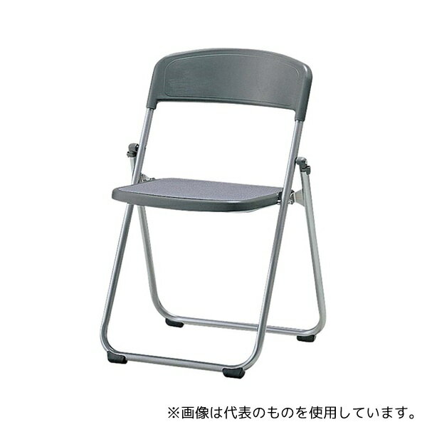 SANKEI(サンケイ) SCF64-MY アルミ折りたたみ椅子 座布張りタイプ グレー
