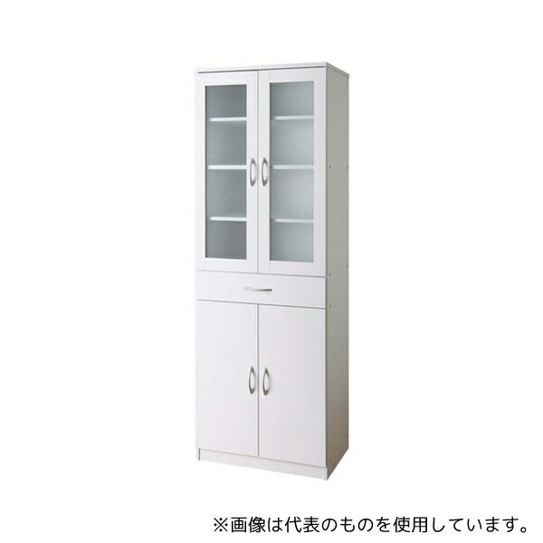 アズワン 61-807-65-1 食器棚 ダイニングボード W60×H178cm