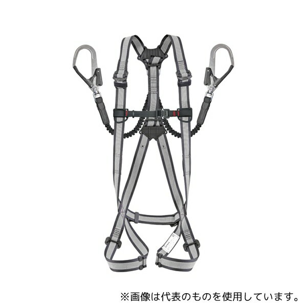 TJMデザイン(タジマツール) A1GSMJR-WL2WH ハーネスGS 蛇腹 ダブルL2セット ライン白 M