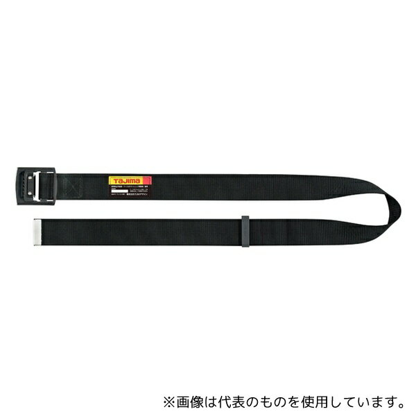 TJMデザイン(タジマツール) BABL145-BK 胴ベルト アルミワンフィンガー黒バックル L 黒