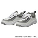 ドンケル DA+18 安全靴 ダイナスティ ひも エア ホワイト/グレー 24cm