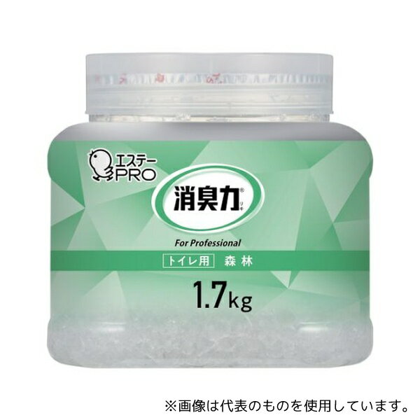 エステー ST130412 G消臭力 クラッシュゲル トイレ用 本体 1.7kg 森林