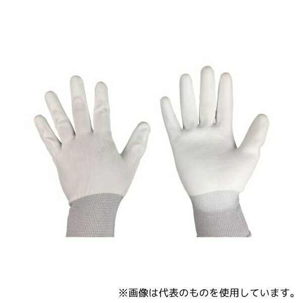 ミズムジャパン 307020002 ウレタン背抜手袋 楽々PUフィット手袋 L (10双入)PF-003