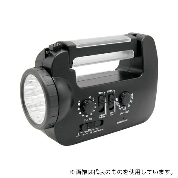 星光商事 SK-BR2016PSB ソーラー充電ラジオライト