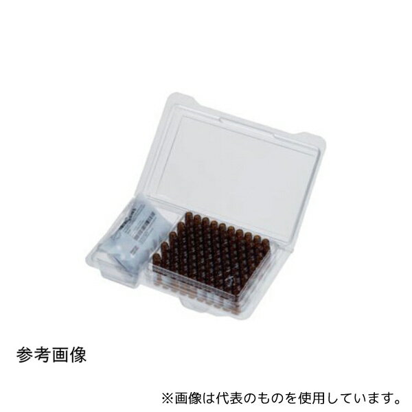 Thermo Fisher Scientific 6AK82W 仕様認証付スクリューバイアルキット 褐色 ラベル付 2mL アイボリー/赤/青 100組