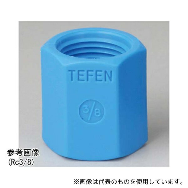 アズワン NS-12 TEFEN ナイロン66 ネジ継手 ソケット Rc1/2