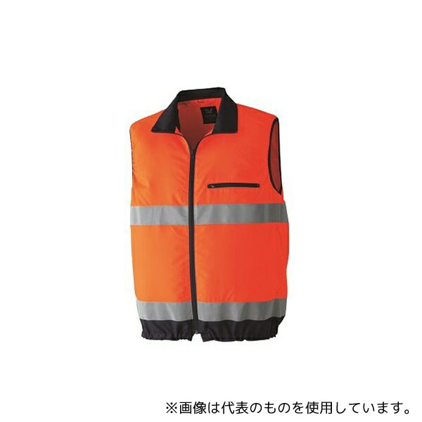 空調服 9203+SK23021K50 高視認ベスト 蛍光オレンジ LL + 空調服？スターターキット