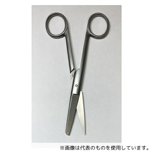 ルマン 外科剪刀 片鋭片鈍 直 ハズシ 14.5cm 左利き用