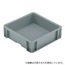 岐阜プラスチック工業 TP-331B TP規格コンテナー グレイ 外寸(mm):335×335×103 内寸(mm):300×300×91