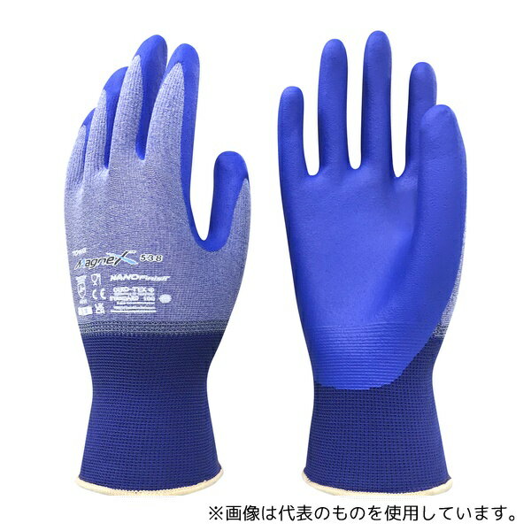 東和コーポレーション 538-M ニトリル背抜き手袋 MagneX538 M 1袋(10双入)