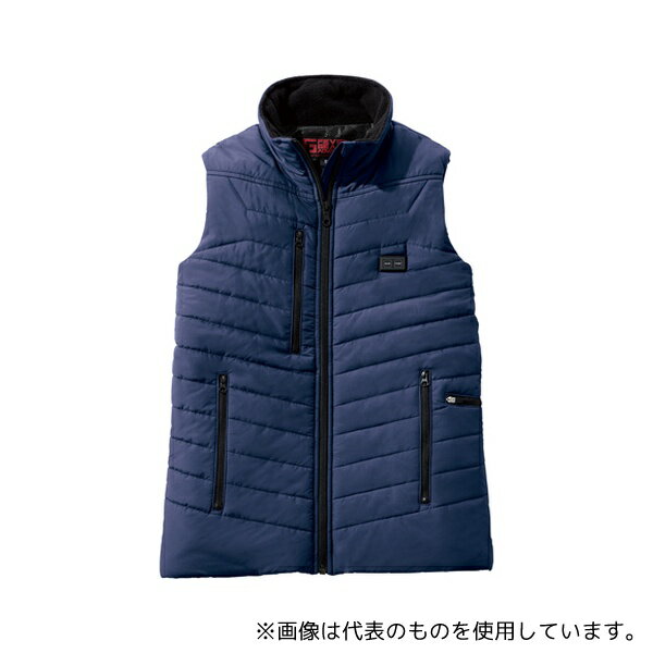 自重堂 FGA20000 保温性の高い発熱体内蔵型電熱ベスト ネービー SS