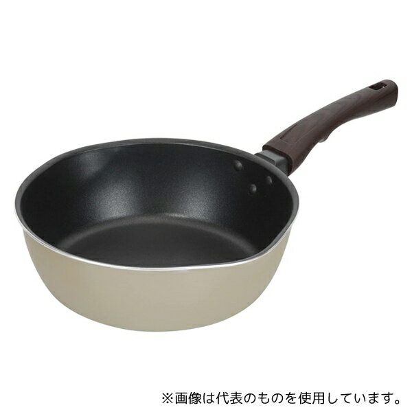 和平フレイズ RB-2670 ディアエクリュ IH深型フライパン 24cm