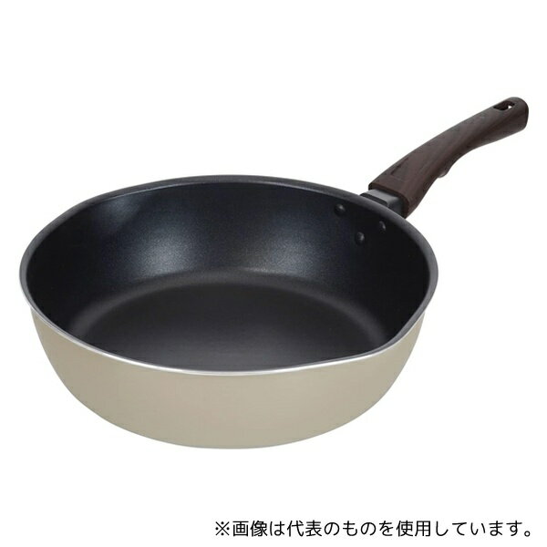 和平フレイズ RB-2672 ディアエクリュ IH深型フライパン 28cm