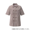 KAZEN 637-26 レディスコックシャツ ブラウン 3L