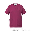 KAZEN 989-45L スクラブ(男女兼用)プラム LL