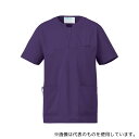 KAZEN 989-47 スクラブ(男女兼用)バイオレット S