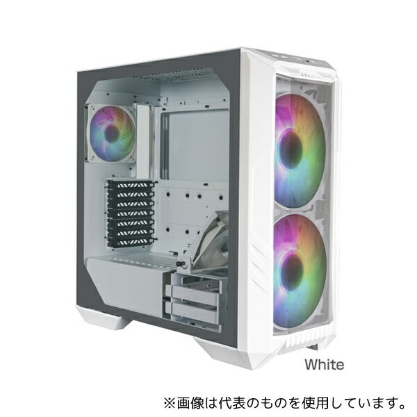 Cooler Master H500-WGNN-S00 ミドルタワー型PCケース HAF 500 White