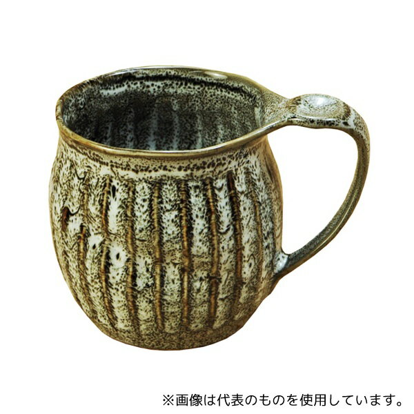 ヤマコー 79305 削ぎ目 マグカップ ゆず白