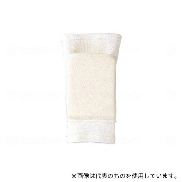 モリトジャパン 7550 保温用パット付きサポーター ひざ用 ホワイト フリー