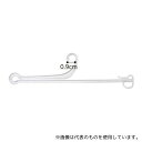 アズワン 61-819-85-2 ハンカチ用透明プラスチックハンガー 幅15.8cm 100本入