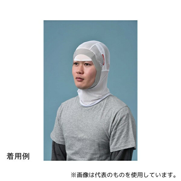 国立 DFM520C フルフェイス〈クール〉まゆ毛ガードインナー(メガネスロット付き)ホワイト ポリエステル..