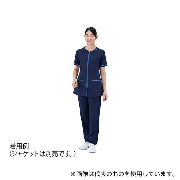 サンアロー 844-48 3L レディスパンツ ネイビー 3L