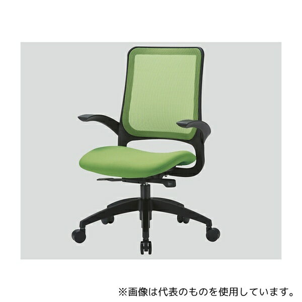 アイコ MS-1615(F12) GN エグゼクティブ・メッシュチェア クッション グリーン
