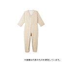 エンゼル(介護用品) 5638-A 介護寝巻き コンビネーションII(フルオープン型) チドリベージュ LL