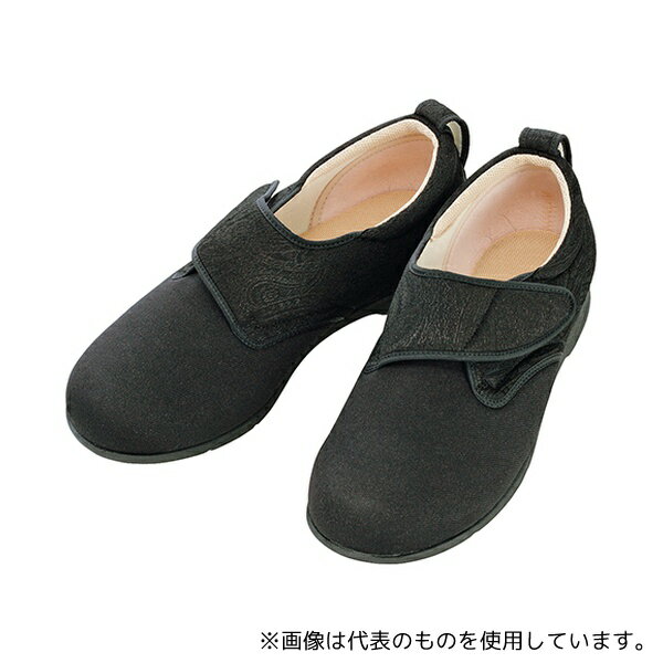 【アズワン AS ONE】看護、介護用品 介護・リハビリ リハビリ用品 ●前足部はストレッチ素材で外反母趾の方にもおすすめです。 ●チリメン生地でオシャレ度アップ。 ●グリップ性を高めた靴底でちょっとしたお散歩にもお使いいただけます。 商品...