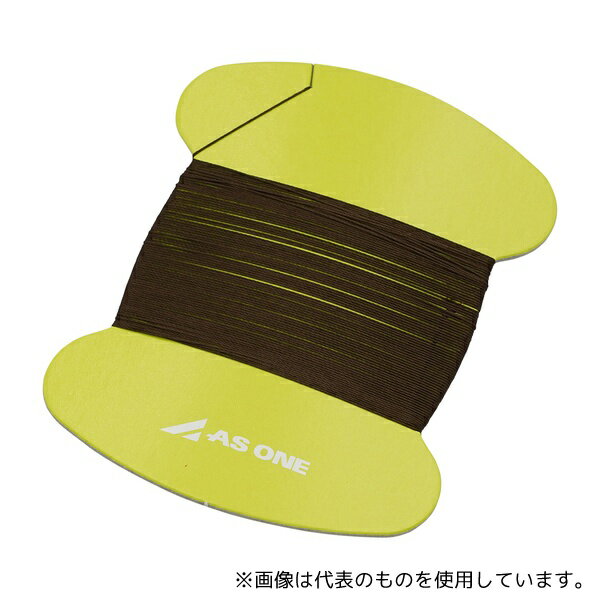 アズワン フッ素樹脂たこ糸 10m巻細 茶