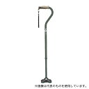 竹虎 104764 ヒューゴステッキオフセット多点杖 グレー