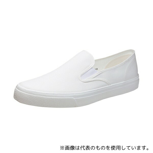 アサヒシューズ デッキシューズ アサヒ501 ホワイト 25.5cm