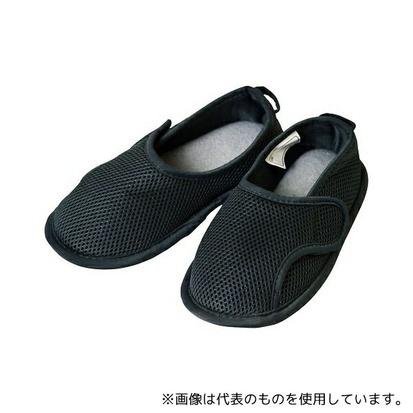 ひまわり B00217 ささえルームシューズ(つま先閉じタイプ) グレー LL