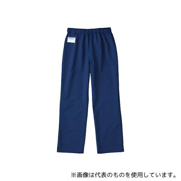サンアロー 155-98 L 手術衣(男女兼用スラックス) ネイビー L