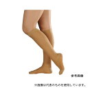 アルケア 18553 アンシルク?・2 ブライト ハイソックス(つま先あり) クリアベージュ S