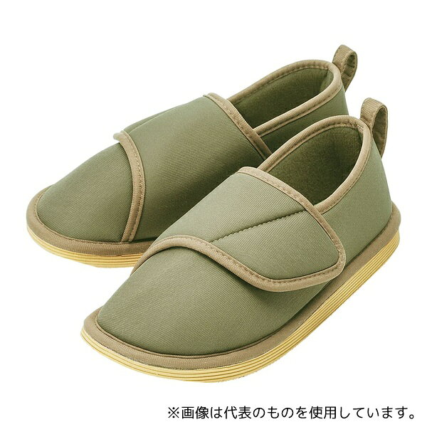 竹虎 91286 転倒予防シューズ つま先つき うぐいす 3L