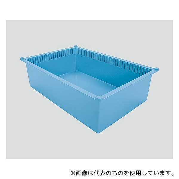 サカセ PT64-17 BU トレー(モジュールシリーズ) 64-17タイプ(深さ17cm)帯電防止 ブルー