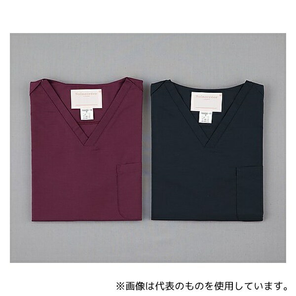PANTONE(フォーク) 7000SC LL スクラブ (男女兼用/右肩ホック式) ダークネイビー/LL