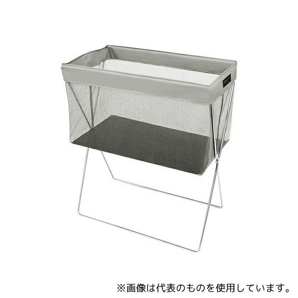 サキ R-336 サイドワゴン・メッシュ グレー 430×250×250mm