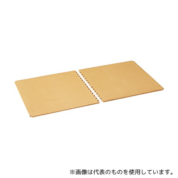 マスセット 50243 EVAたたみマット 半畳(2枚組) 940×940×15mm ブラウン