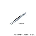 RUBIS MEISTERピンセット 平 耐酸鋼(全長が短いタイプ) 2AM-SA 1本