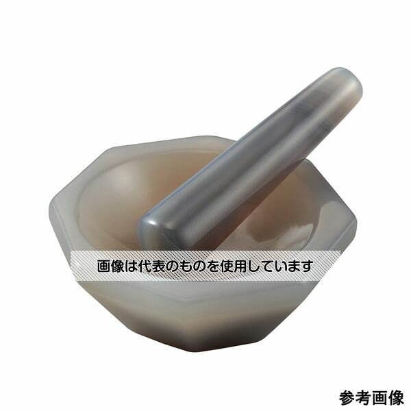 アズワン メノー乳鉢(浅型)φ70×φ90×23mm 乳棒付き 入数：1個