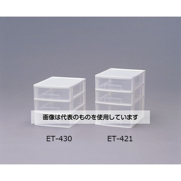 アイリスオーヤマ テーブルチェスト ホワイト ET-430 入数：1個