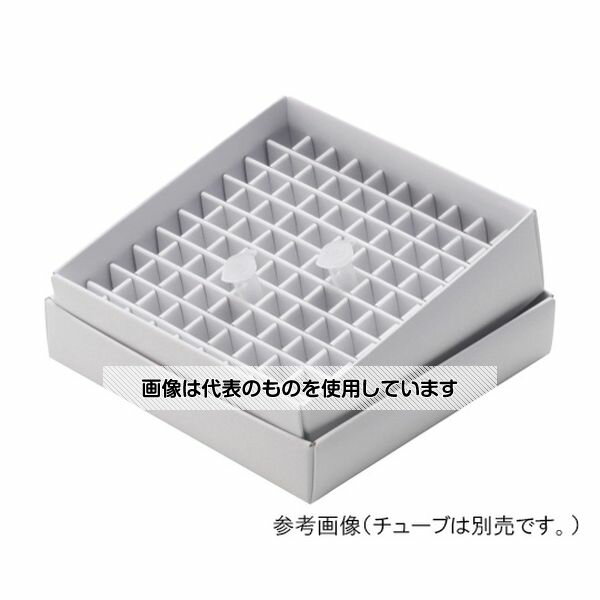 アズワン(AS ONE) ホワイトペーパーフリーズボックス100 0.5mlチューブ用 1箱(12個入) 457-0510 入数：..