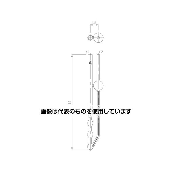 旭製作所 キャノン・フェンスケ粘度計 逆流形 4802-09 入数：1個