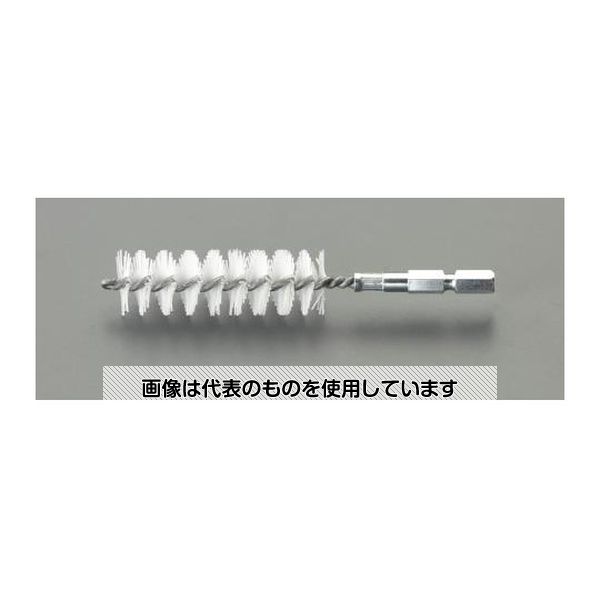 【アズワン AS ONE】汎用科学機器 粉砕機器・ホモジ 粉砕・混合・ふるい関連商品 商品の仕様 ●軸径：1/4"(6.35mm) ●ブラシ長：60mm ●全長：115mm ●最大回転数：1,200rpm ●材質：ナイロン ●ブラシサイズ：外径／32mm、線径／0.5mm ●JANコード：4550061203484 【※ご注意ください】商品は代表の画像を使用しています。
