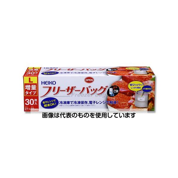 HEIKO フリーザーバッグ 業務用 L 30枚 004750006 入数：1箱(30枚入)