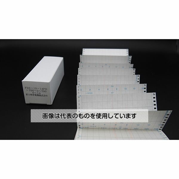 廃番 アズワン(AS ONE) pH指示記録調節計用記録紙(FBR-1B用)1箱(10個入) FBR-1B-14PH 入数：1箱(10個入)